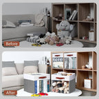 HNZIGE 11x11 Cube Storage Bins for Cube Organizer, Collapsible Decorative - Image 4