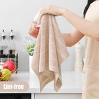 Homaxy Microfiber Kitchen Towels and Dishcloths Set, 12 Pack Soft and Absorbent - Image 4