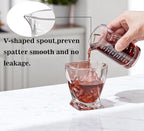 Ackers 4 Oz Glass Measuring Cup, Borosilicate Shot Glass - Image 2
