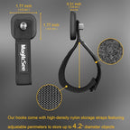 Updated 4 Pack Heavy Duty Magnetic Hook Straps - Image 3