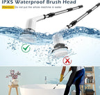 Electric Spin Scrubber, Cordless Cleaning Brush Scrubber - Image 7