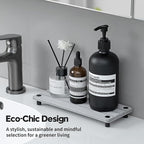 Fast Stone Drying Tray Diatomite Sponge Holder Mat, Kitchen Sink Organizer Sink - Image 4