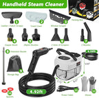Handheld Steam Cleaner, 2500W High Pressure Steamer - Image 4