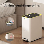 Stainless Steel 4 Gallon Slim Trash Can - Image 3