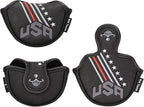 BIG TEETH Putter Cover Mallet Putter Cover Half Mallet Small Golf Headcover - Image 6