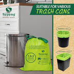 Compostable Kitchen Trash Bags 1, 6-2 Gallon - Image 5
