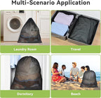 OTraki 2pcs Ex Large Mesh Laundry Bags 36x43 Inch Fine Mesh Washing Bag - Image 9