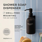 MaisoNovo Shampoo and Conditioner Dispenser - Image 2