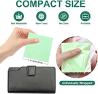 SEVENWELL 50pcs Jewelry Cleaning Cloth Green Polishing Cloth - Image 2