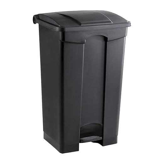 Safco Step On Plastic Trash Can - Image 5