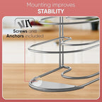 Heavy-Duty Pots and Pans Organizer | 5-Tier Cookware & Lid Storage Rack | - Image 8