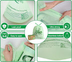 13 Gallon Compostable Trash Bags, Biodegradable Drawstring Compost Food Waste - Image 3