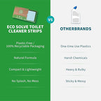 Natural Toilet Bowl Cleaner Strips, Eco-friendly, Septic Safe, Removes Odors & - Image 4