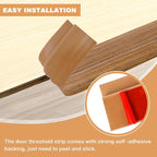 Vinyl Door Threshold Flooring Transition Strip Self Adhesive Carpet Edging Strip - Image 3