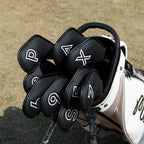 Montela Golf Iron Covers, Golf Iron Head Covers Leather Golf Iron Covers Set - Image 4