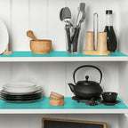 Shelf Liners for Kitchen Cabinets Drawer Liner Non Adhesive Cupboard Mat EVA - Image 3