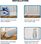 QUOLIX Triangle Under-Door Draft Stopper, Weighted Weather Stripping - Image 5