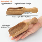 Big Coffee Scoop Shovel, Large Ground Coffee Scoop 5.9″ Measuring Spoons - Image 2