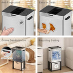 19 Gal Kitchen Automatic Motion Sensor Trash Can - Image 3