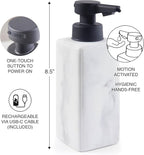DKNY Hands Free Automatic Liquid Soap Dispenser, Refillable, Rechargeable - Image 3