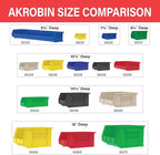 Akro-Mils 30230 AkroBins Plastic Storage Bins, Space-Saving Stackable Bins - Image 7