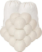 Kenning 26 Pieces Wool Dryer Balls Set, 24 Reusable Dryer Balls by Kenning