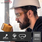 SAFE HANDLER Hyline Anti-Fog Color Safety Glasses Variety, Impact Resistant - Image 3