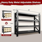 3000LBS Metal Steel Storage Shelves - Image 2