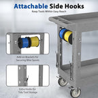 Heavy Duty Rolling Utility Cart - Image 2
