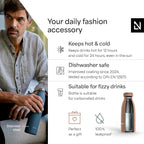 LARS NYSØM Stainless Steel Insulated Water Bottle 12oz 17oz 25oz 34oz 51oz | - Image 2