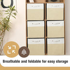 13 x 13 Inch Fine Linen Storage Bins - Image 7