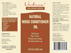Verdana Natural Wood Conditioner Oil – 8 fl oz – Odorless, Non-Toxic Coconut - Image 7