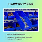 Akro-Mils 30130 Plastic Shelf Bins, Heavy Duty Storage Bins - Image 4