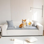 OTOB Couch Cover for Dogs Washable, Non Slip Plush Sofa Covers for 3 Cushion - Image 9