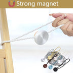 Magnetic Curtain Tiebacks - 12mm Magnetic Tie Backs - Image 3