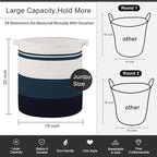 OIAHOMY 80L Laundry Baskets Hamper - Image 4