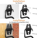 LIGHT DUST Broom Holder Wall Mount - Image 4