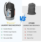 BALEINE 150L Laundry Bag Backpack, 900D Oxford Fabric Large Travel Laundry Bags - Image 5