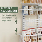 Over The Door Organizer，8-Tier Over The Door Pantry Organizer - Image 3
