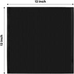 Artoid Mode 100% Cotton Black Waffle Weave Kitchen Dish Cloths, 12x12 Inch - Image 6