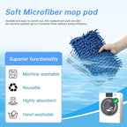 4 Pack Mop Heads Replacements Compatible - Image 3