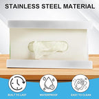 Lounsweer 2 Pcs Magnetic Glove Dispenser Holders Wall Mount Boxes of Gloves - Image 3