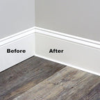 InstaTrim The Original Flexible Trim - 50ft Dark Brown 3/4" Wide Caulk Tape - - Image 8