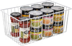 16inch Freezer Storage Organizer Baskets, Household Wire Refrigerator Bins - Image 6