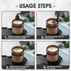 PATOISE 4 in 1 Candle Accessory Set, Wick Trimmer, Candle Snuffer, Wick Scoop - Image 7
