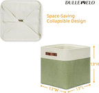 DULLEMELO Storage Baskets for Organizing, Linen Closet Organizers and Storage - Image 3