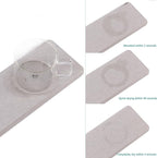 Set of 4 Water Absorbent Diatomite Coasters, Diatomaceous Earth Kitchen Soap - Image 7