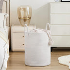 Woven Rope Laundry Hamper Basket by YOUDENOVA, 72L Tall Luandry Basket - Image 5