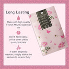 14 Packs Peony Scented Sachets for Drawers and Closets Gift - Image 3