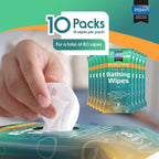 Inspire Ultra Thick Rinse-Free Bath Towels | Shower Towels - Image 7
